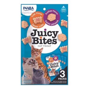 Inaba Crab Scallop Cat Treats